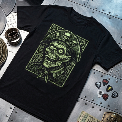 Camiseta Algodon Rob Zombie Pirata