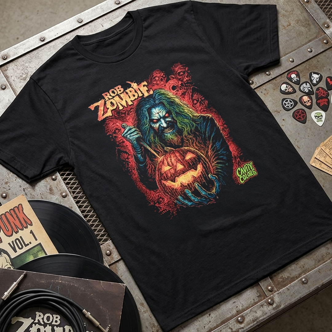 Camiseta Algodon Rob Zombie Halloween