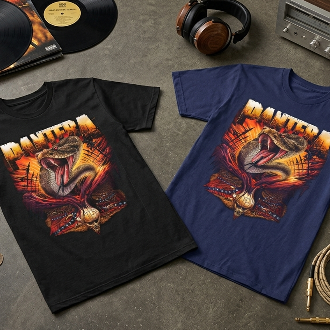 Camiseta Algodon Pantera Snake Style