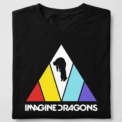 Camiseta Algodon Imagine Dragons Art