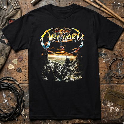 Camiseta Algodón Obituary The End Complete