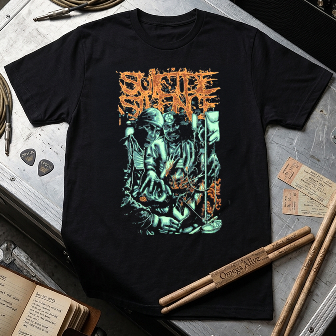 Camiseta Algodon Suicide Silence Outdoor Full Season