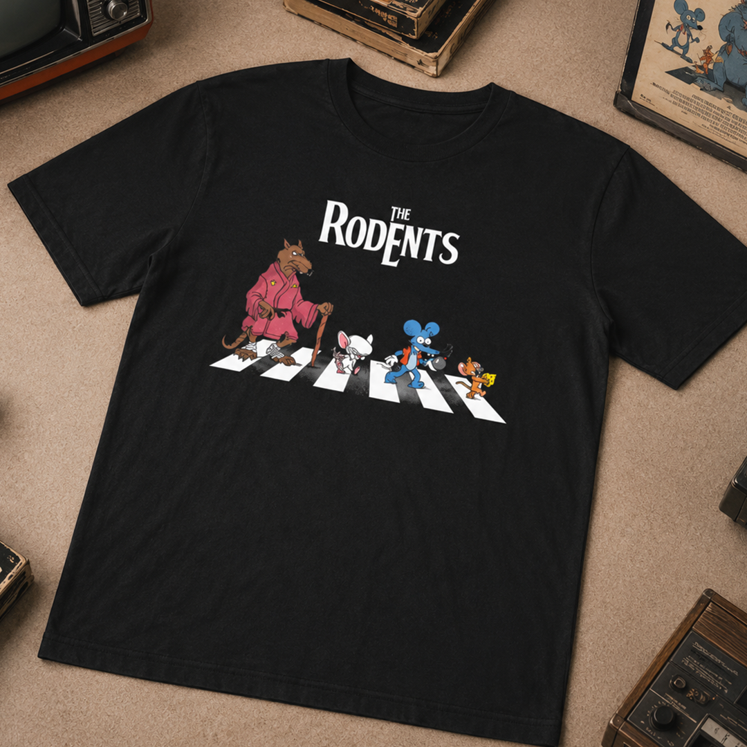 Camiseta Algodon The Rodents Art