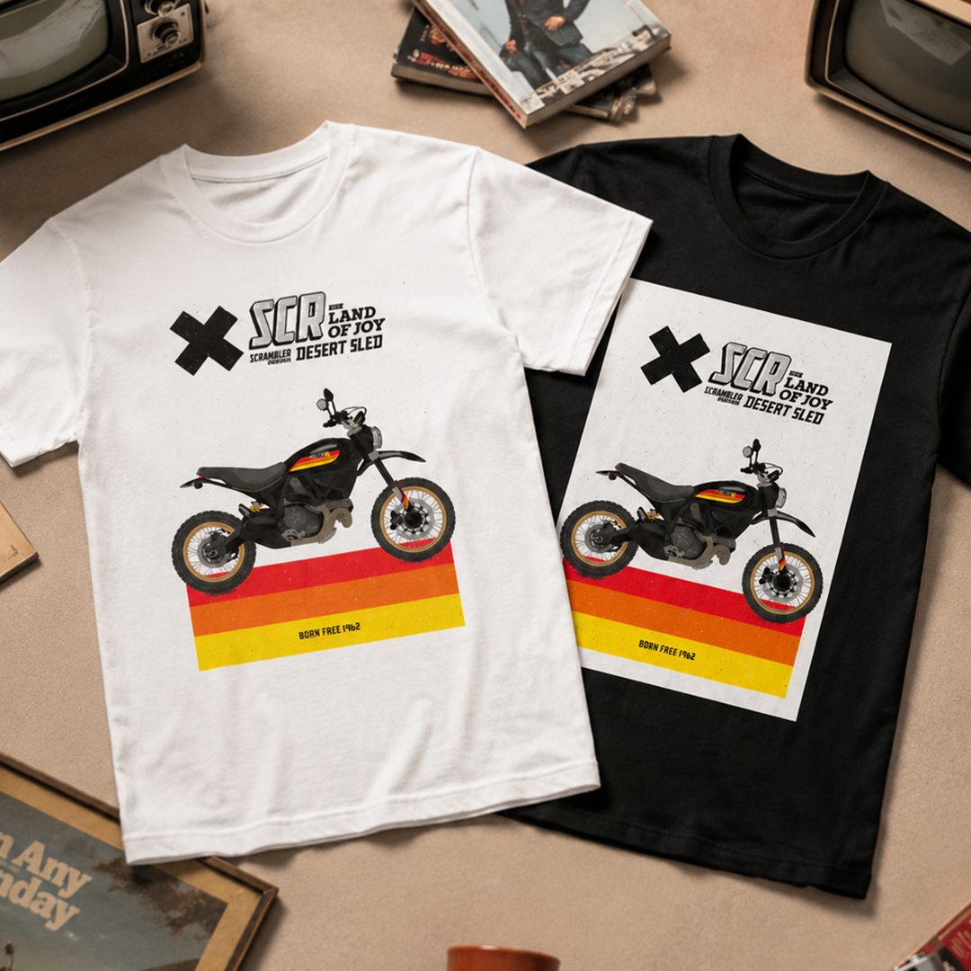 Camiseta Algodon Land Of Joy Poster