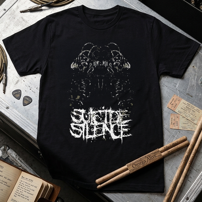 Camiseta Algodon Suicide Silence Domination Art