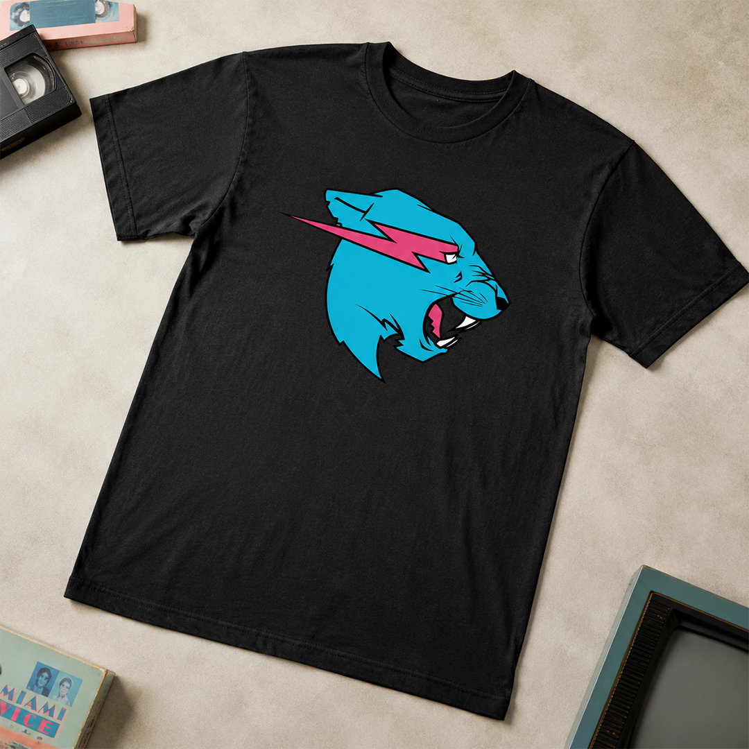 Camiseta algodon Mr beast Logo