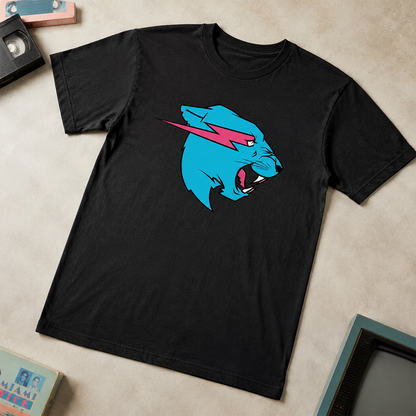 Camiseta algodon Mr beast Logo