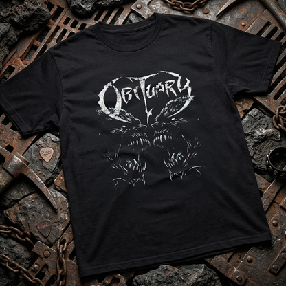 Camiseta Algodón Obituary Faces