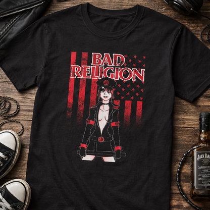 Camiseta Algodon Bad Religion Poster