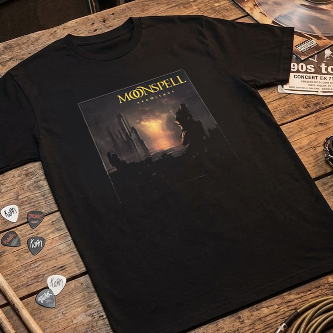 Camiseta Algodon Moonspell Hermitage