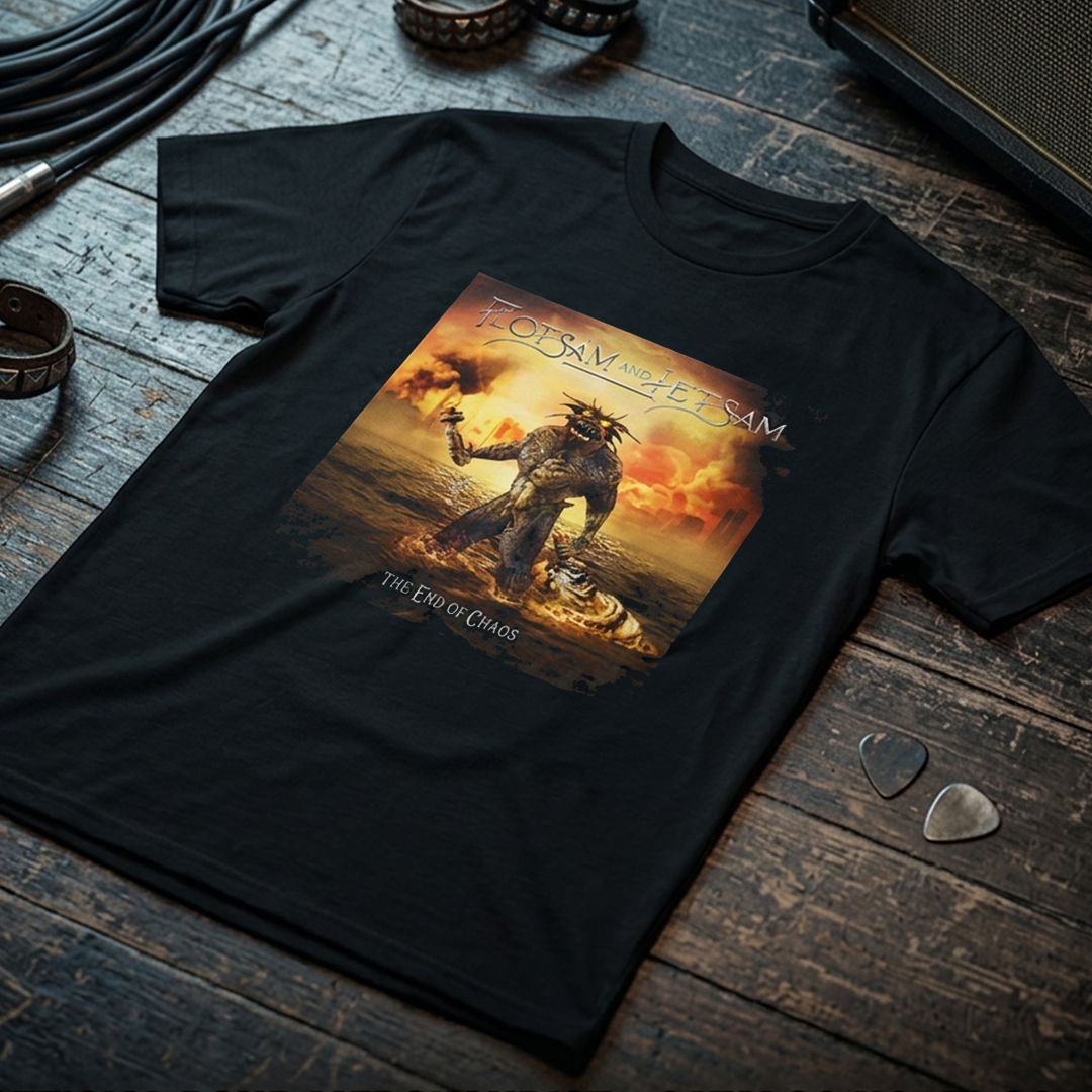 Camiseta Algodon Lotsam And Jetsam The End Of Chaos