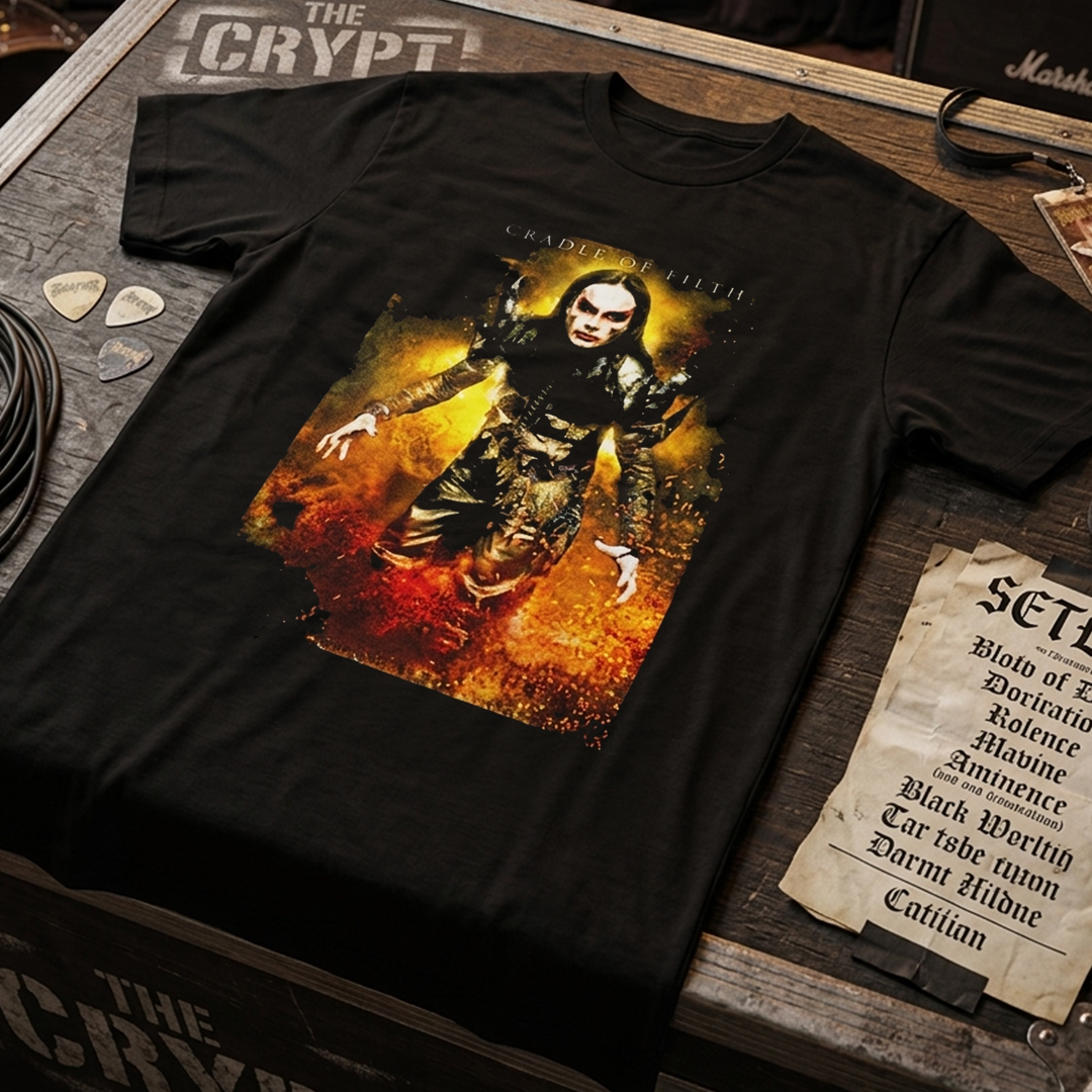 Camiseta Algodon Cradle Of Filth Poster