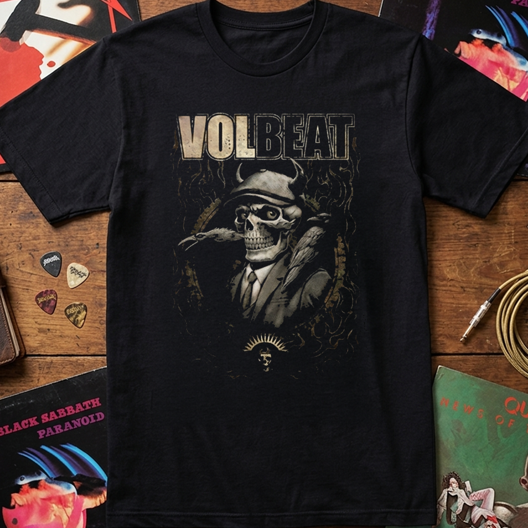 Camiseta Algodon Volbeat Poster Style