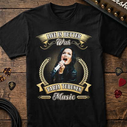 Camiseta Algodon Life Is Better With Lynda Carter