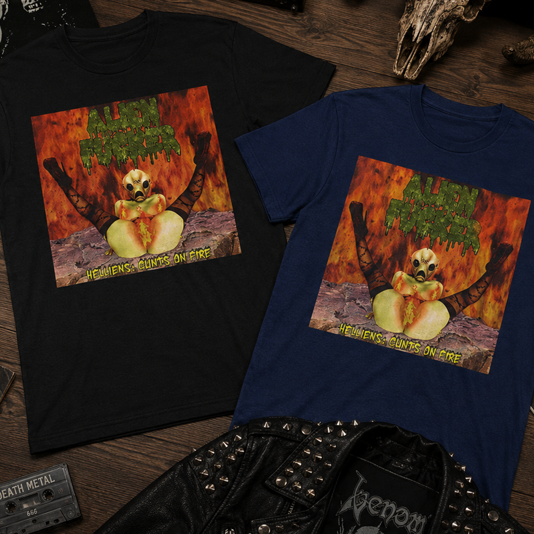 Camiseta Algodon Alien Fucker Helliens Clints On Fiere