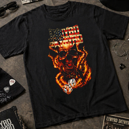 Camiseta Algodon Lynyrd Skynyrd Poster