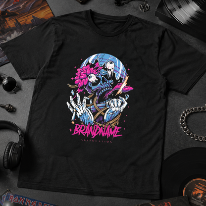 Camiseta Algodon Brandname Suffocation Art