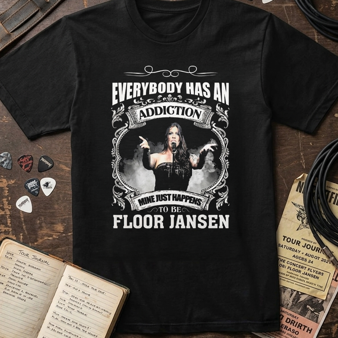 Camiseta Algodon Everybody Has An Addiction