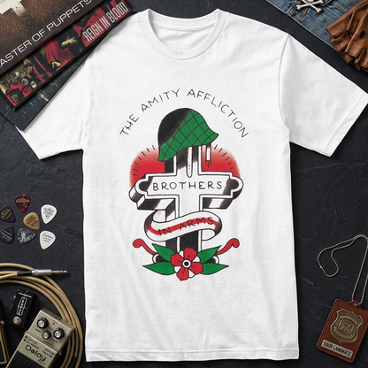 Camiseta Algodón The Amity Affliction Brother in Arms
