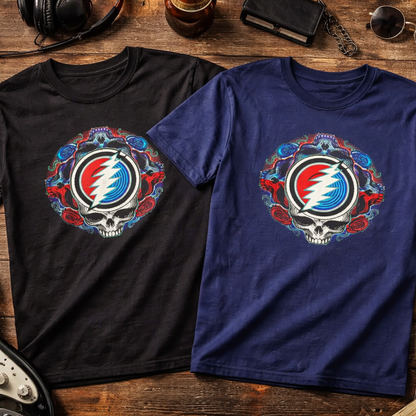 Camiseta Algodon Grateful Dead Logo