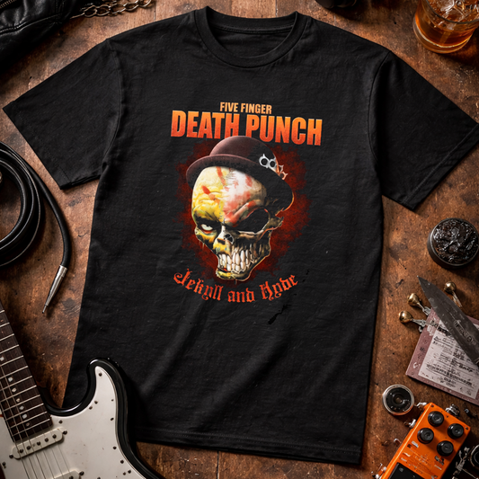 Camiseta Algodon Five Finger Death Punch Jekyll And Hyde