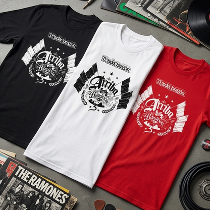 Camiseta Tres de Corazon Arriba las banderas