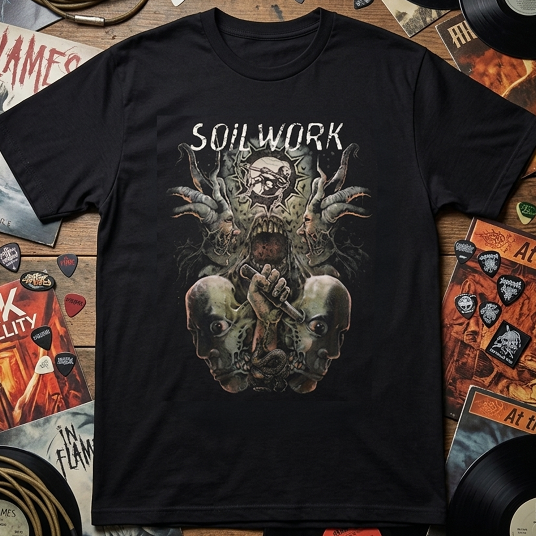 Camiseta Algodon Soil Work Poster