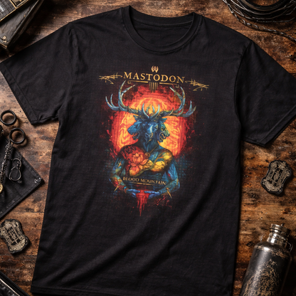 Camiseta Algodon Mastodon Blood Mountain