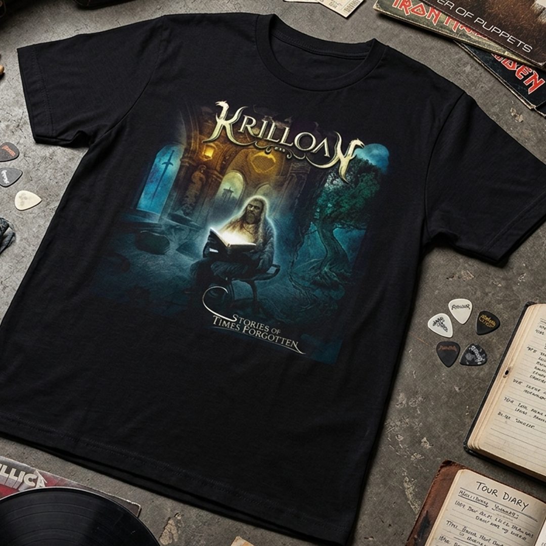 Camiseta Algodon Krilloan Stories Of Time Forgotten