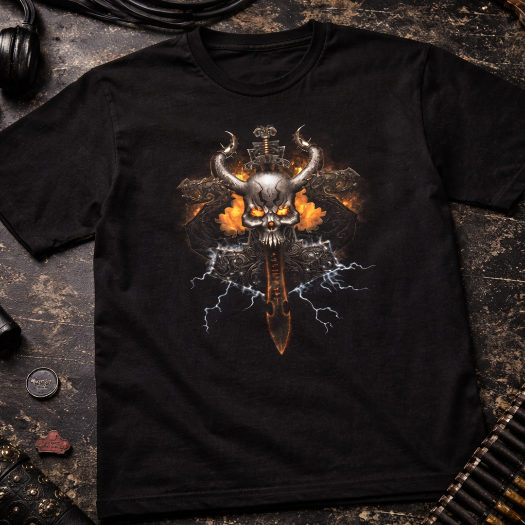 Camiseta Algodon Rock Style Espada Poster