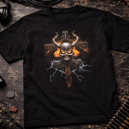 Camiseta Algodon Rock Style Espada Poster