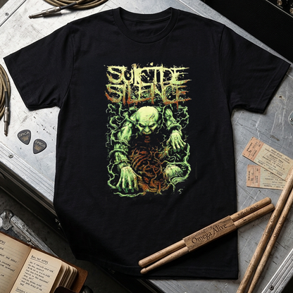 Camiseta Algodon Suicide Silence cannibal Poster