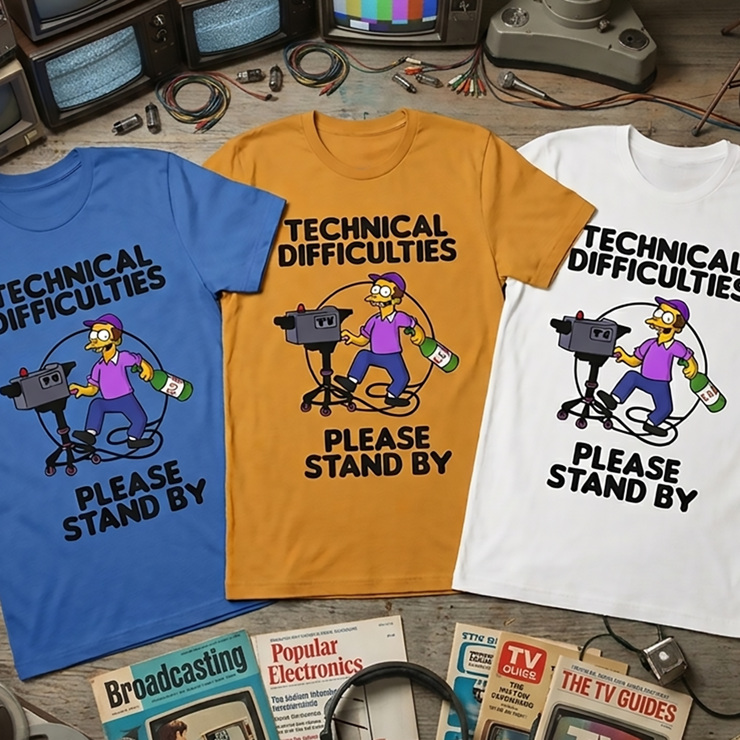 Camiseta Algodon Presentamos Dificultades