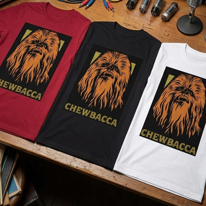 Camiseta Algodon Chewbacca de Star Wars