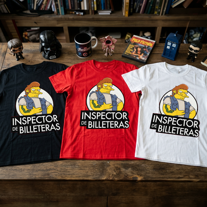 Camiseta Algodon Snake Jailbird Inspector De Billeteras Style