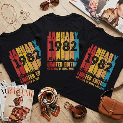 Camiseta en Algodon 1982 January