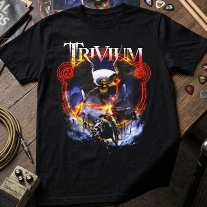 Camiseta Algodon Trivium Death Rider
