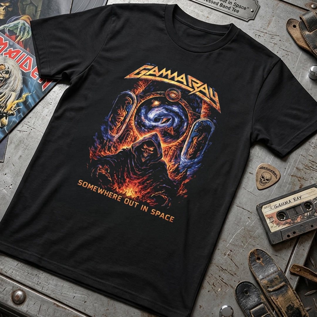 Camiseta Algodon gamaray valley Somewhere Out In Space