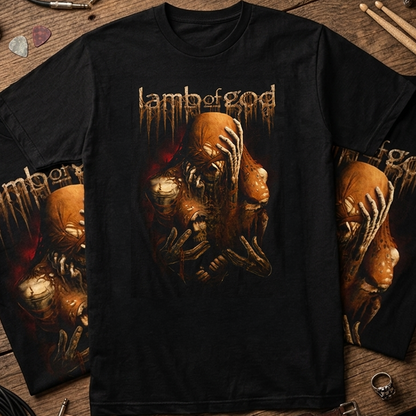 Camiseta Algodon Lamb Of God concierto Tour Band Heavy Metal