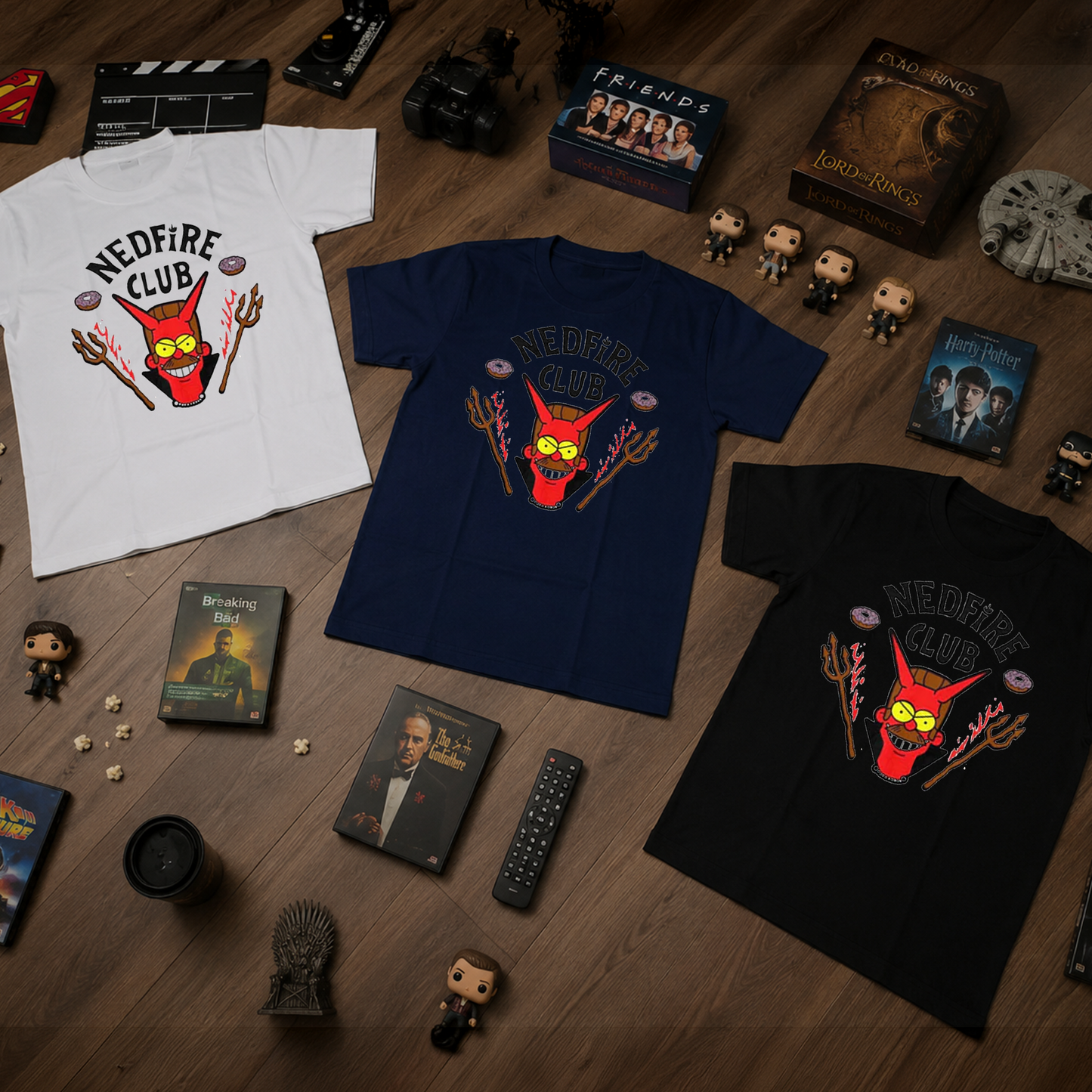 Camiseta Algodon Nedfire Club