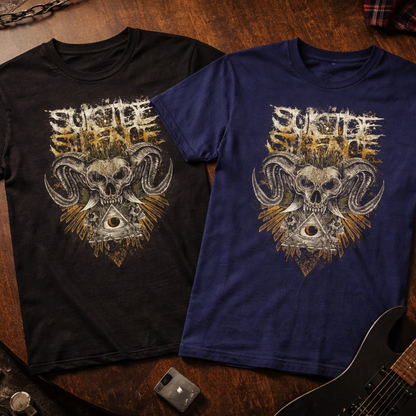 Camiseta Algodon Suicide Silence Goathorn