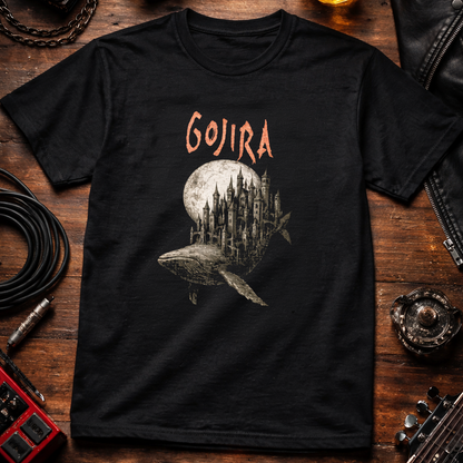 Camiseta Algodon Gojira Art
