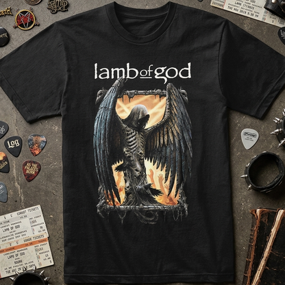 Camiseta Algodon Lamb Of God Phoenix