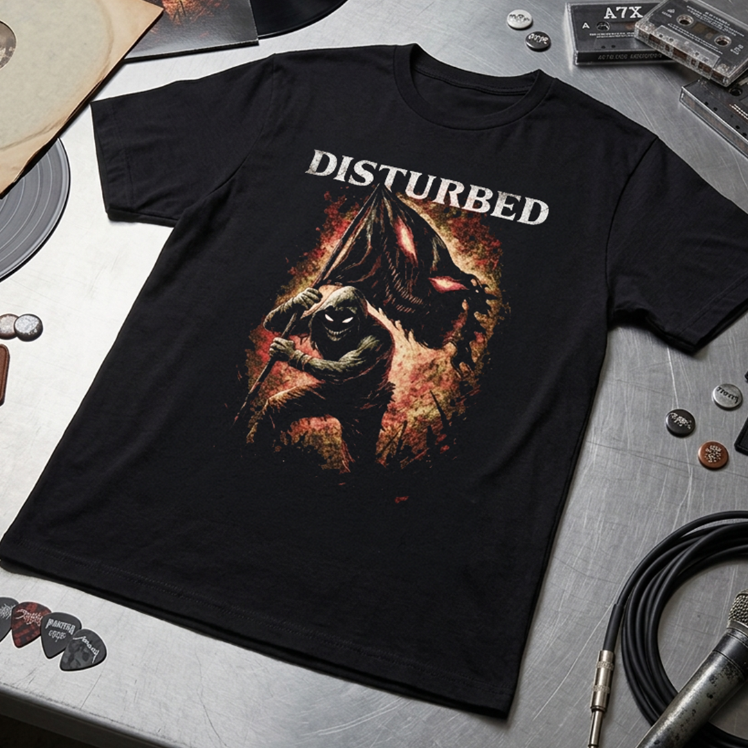 Camiseta Algodon disturbed