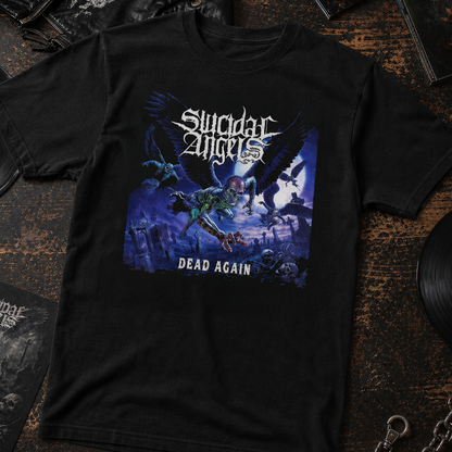 Camiseta Algodon Suicidal Angels Dead Again