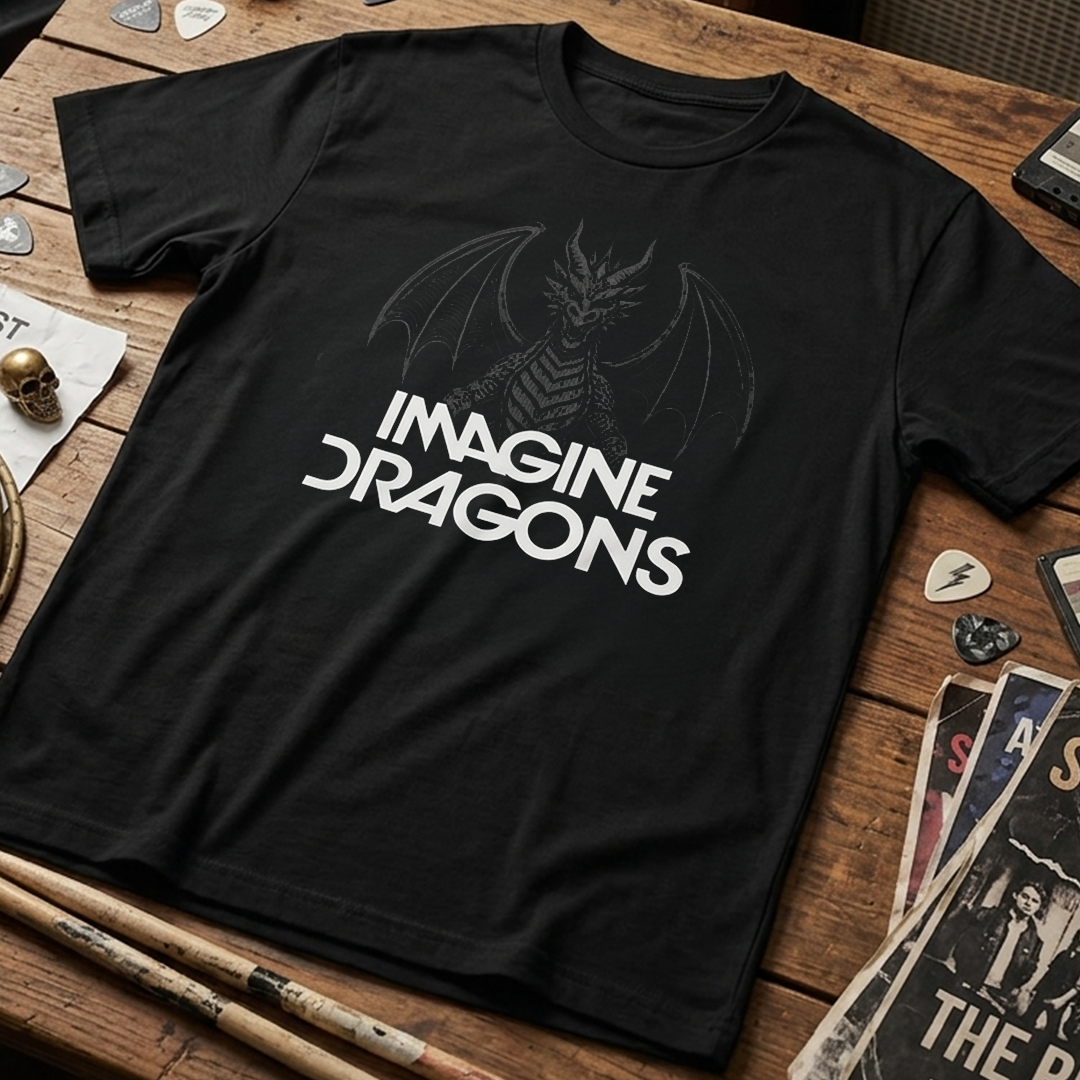 Camiseta Algodon Imagine Dragons Art 5