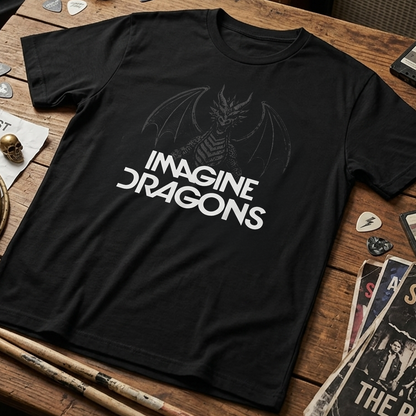 Camiseta Algodon Imagine Dragons Art 5