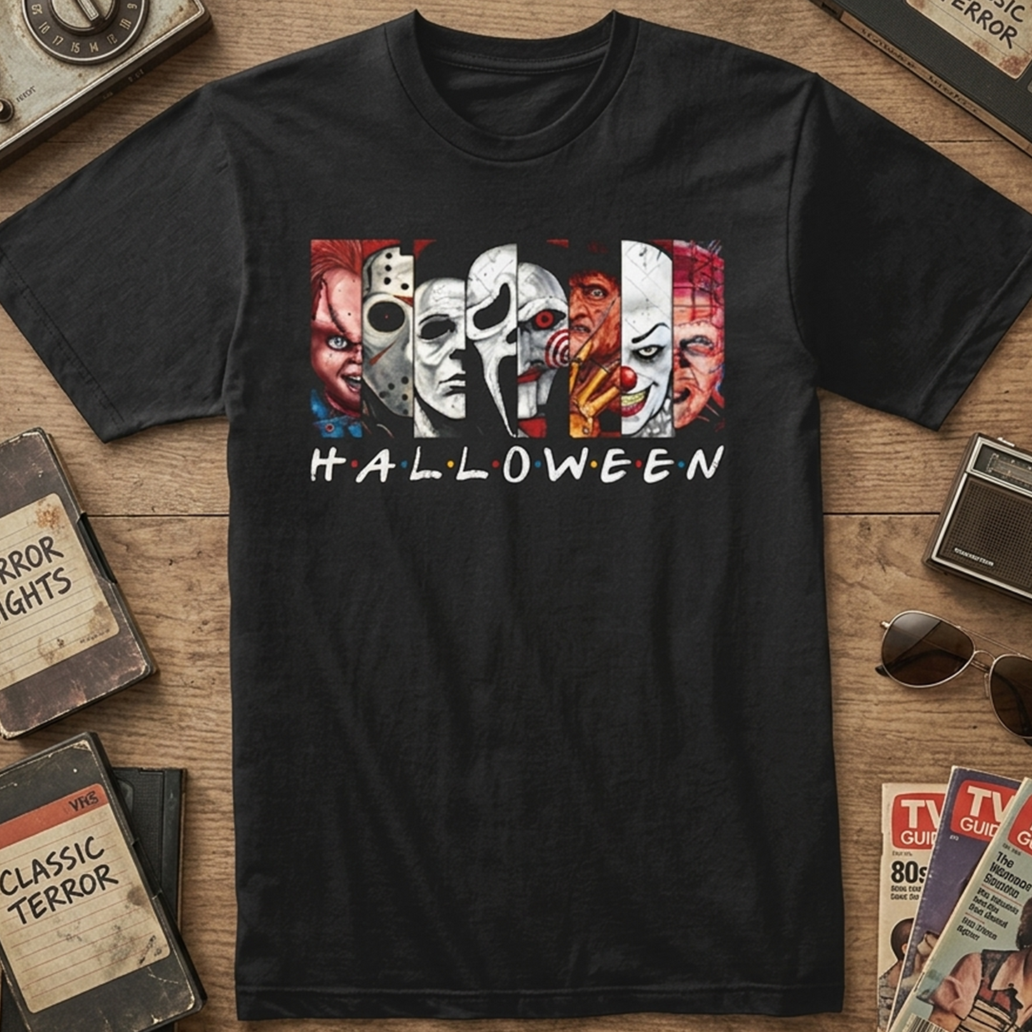 Camiseta Algodon Feliz Halloween