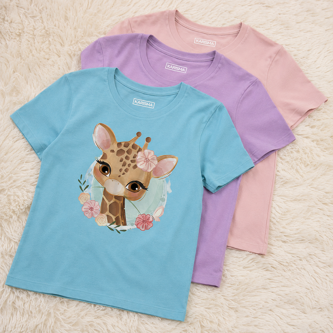 Camiseta Giraffe Women Style Karisma para mujer
