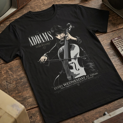 Camiseta Algodon Merlina Addams